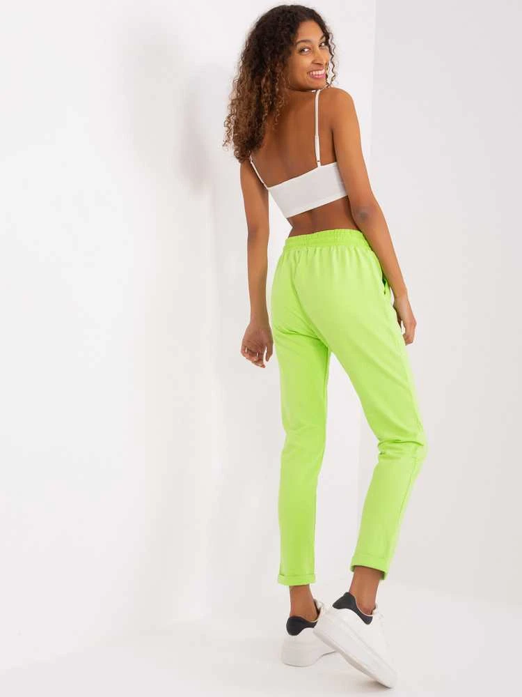 Relevance Sportinės kelnės-RV-DR-7517.22-lime