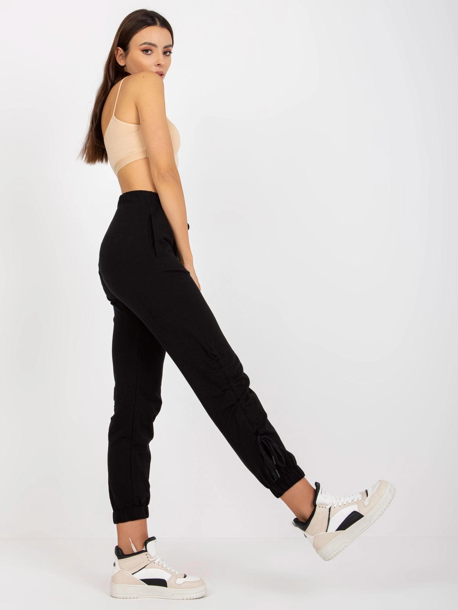 Relevance Sportinės kelnės-RV-DR-7943.19-juodos