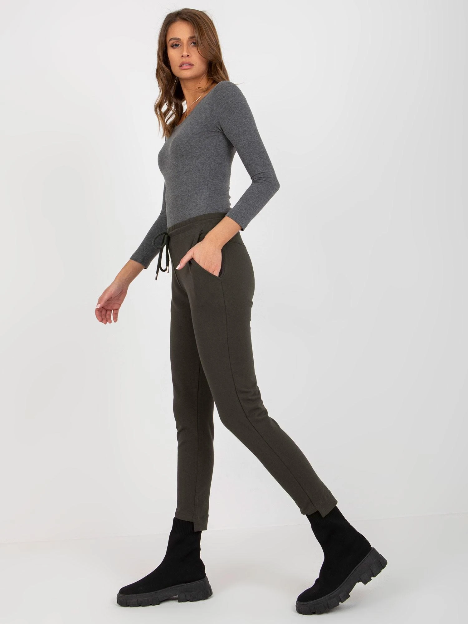 Relevance Sportinės kelnės-RV-DR-8380.25P-khaki