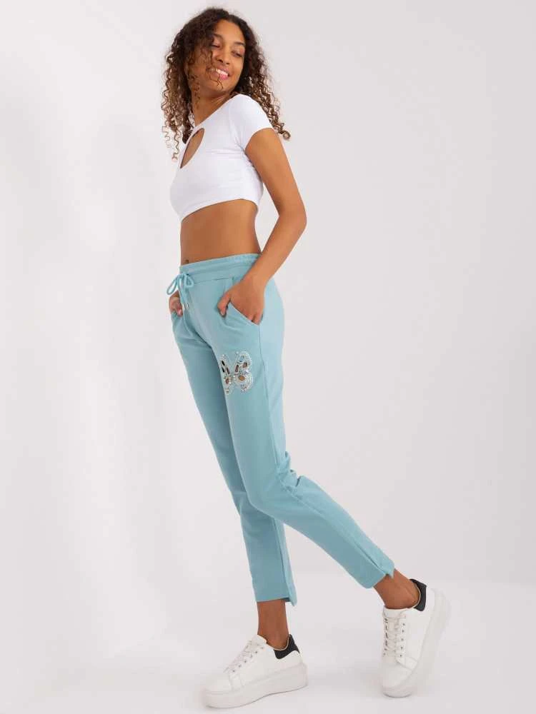 Relevance Sportinės kelnės-RV-DR-8835.10-mint