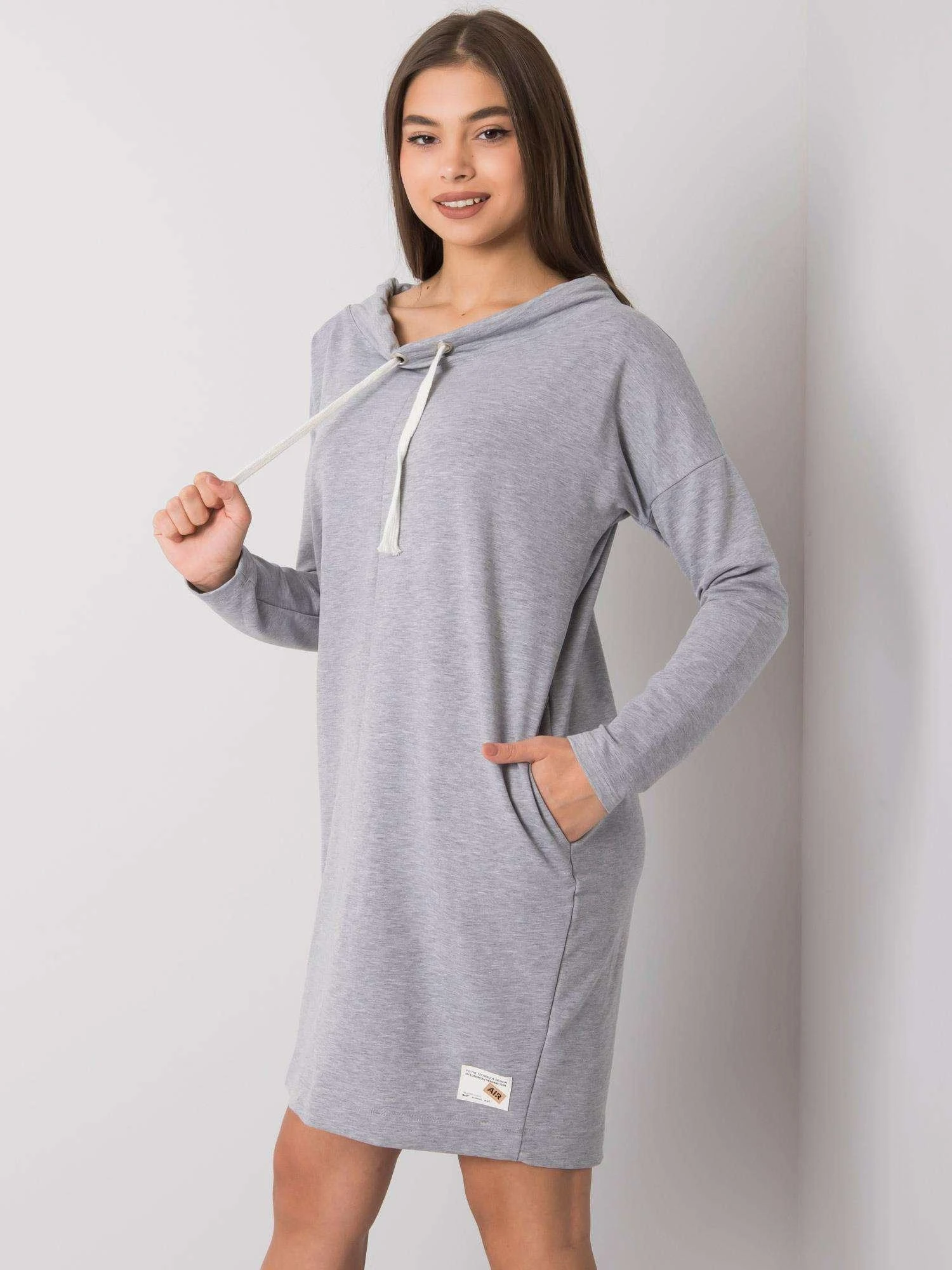 Relevance Suknelė-RV-SK-7160.43P-pilka