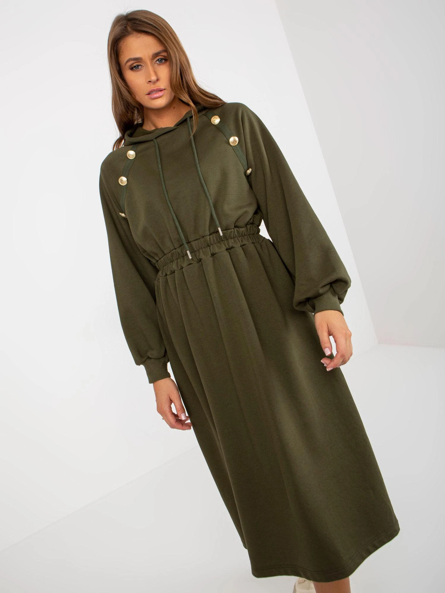 Relevance Suknelė-RV-SK-8336.12P-khaki