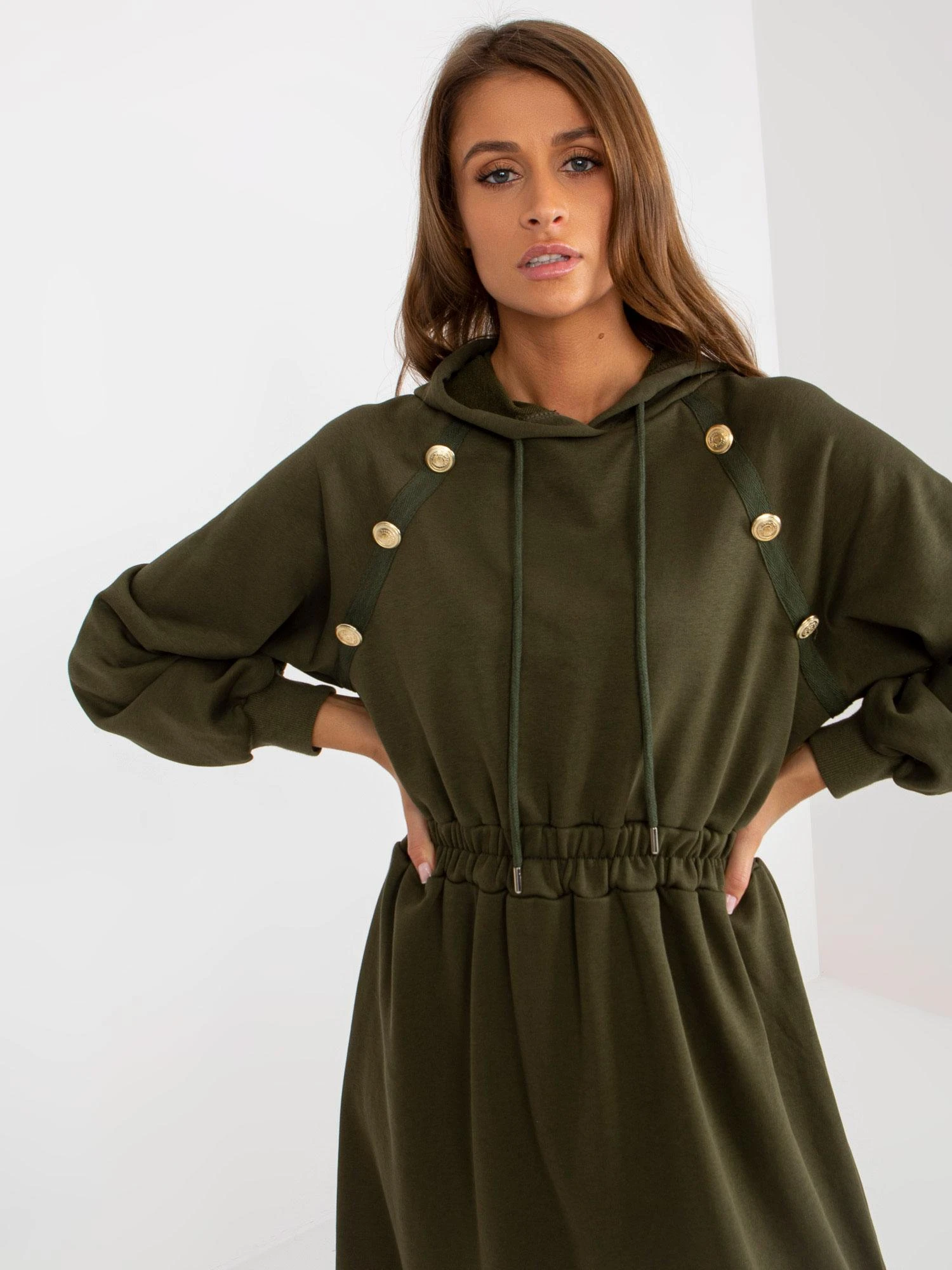 Relevance Suknelė-RV-SK-8336.12P-khaki