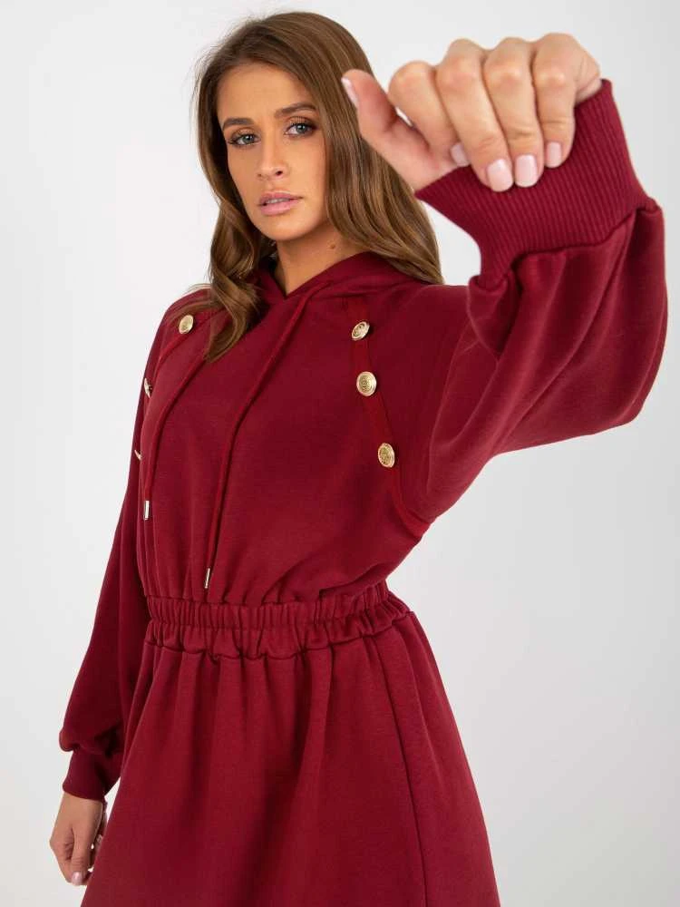 Relevance Suknelė-RV-SK-8336.12P-bordo