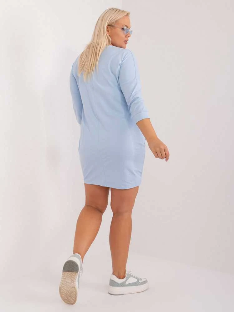 Relevance Suknelė-RV-SK-9390.32-šviesiai mėlyna