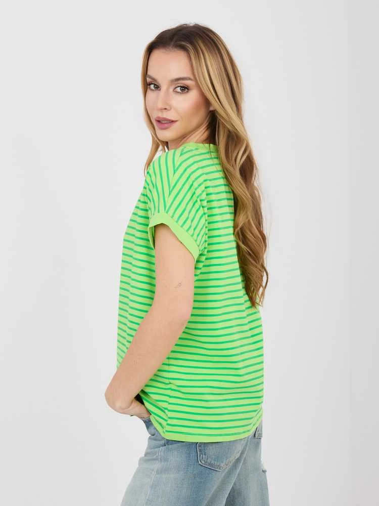Relevance T-shirt-RV-TS-A1124.90-jasny žalia