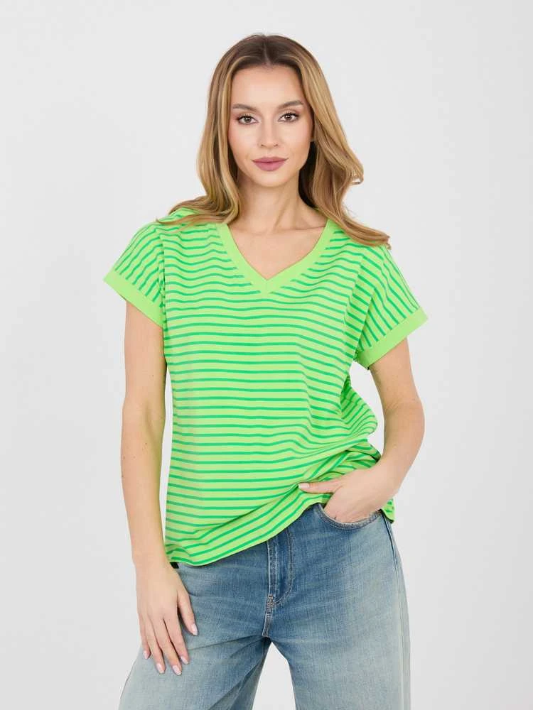Relevance T-shirt-RV-TS-A1124.90-jasny žalia