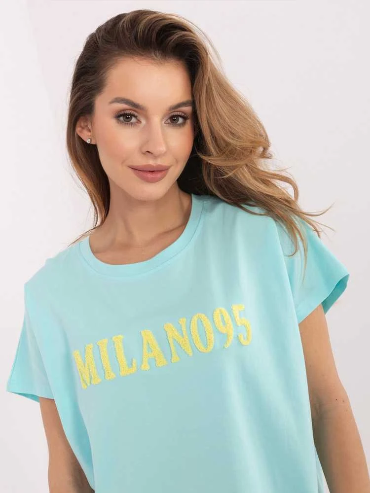 Relevance T-shirt-RV-TS-A1206.84-mietowy