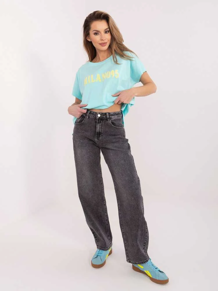 Relevance T-shirt-RV-TS-A1206.84-mietowy
