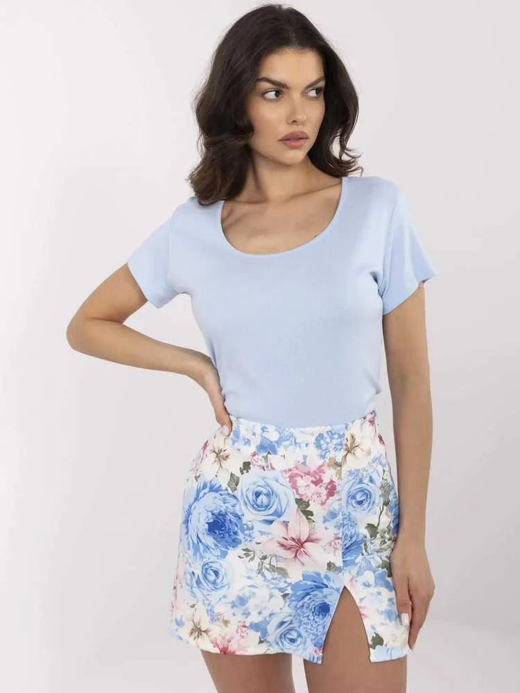 Relevance T-shirt-RV-TS-A557.66P-šviesiai mėlyna