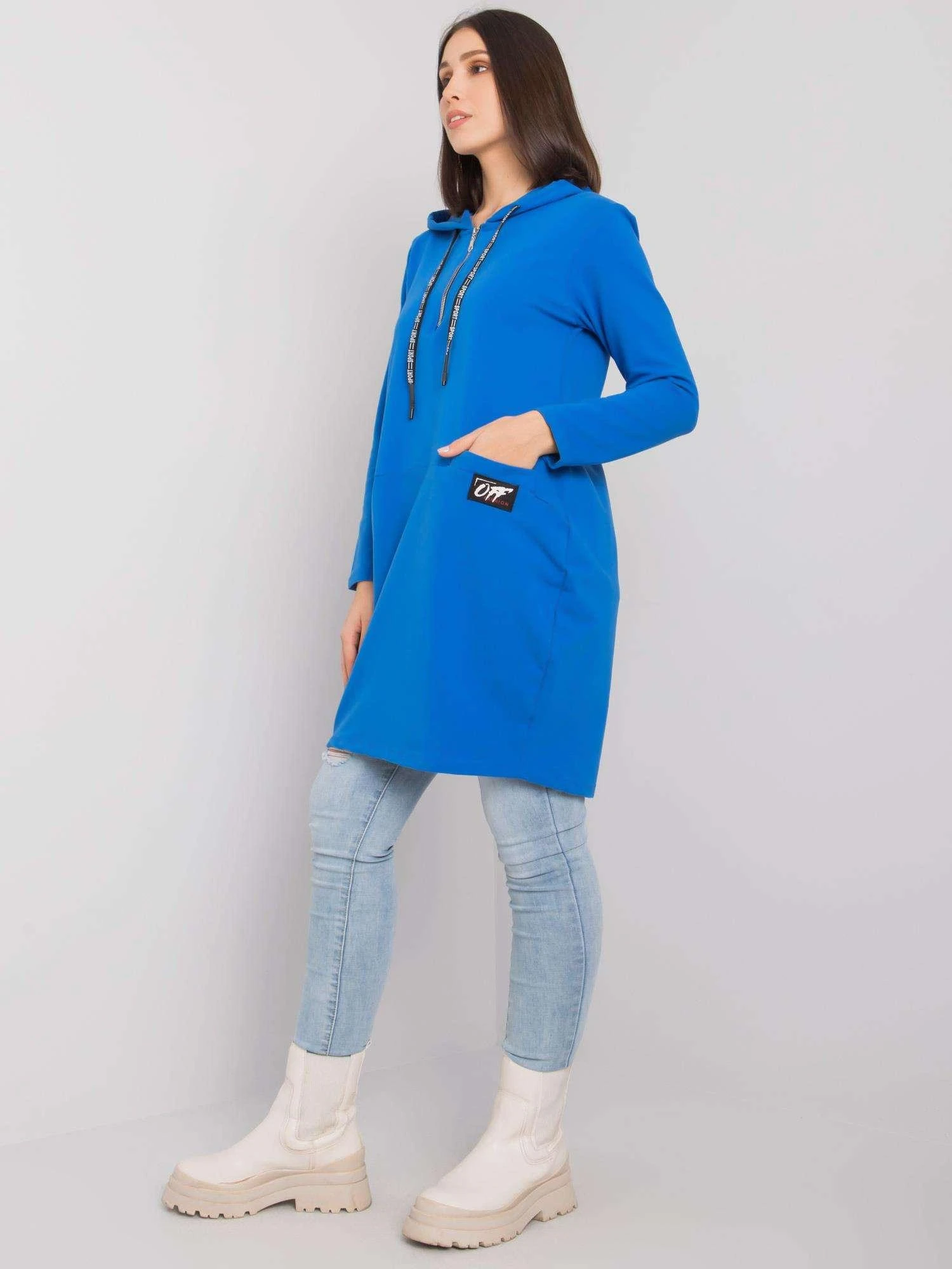 Relevance Tunika-RV-TU-7238.36-tamsiai mėlyna
