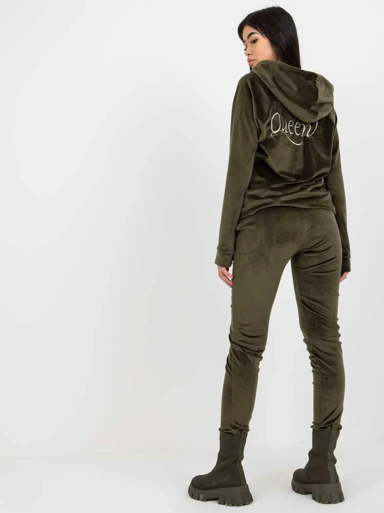 Relevance Veliūrinis komplektas moterims RV-KMPL-8443.98P-khaki