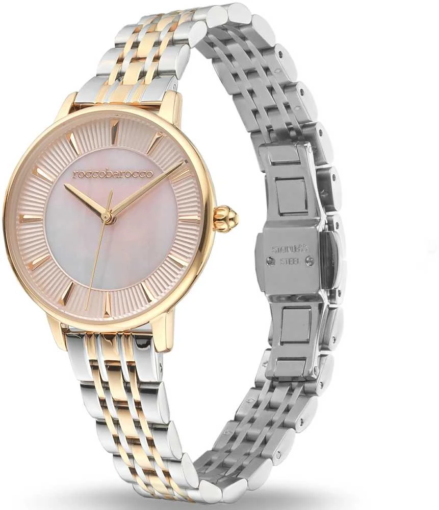Rocco Barocco Laikrodis moterims ROCCOBAROCCO dėžutėSET RB.4659L-02M(zo506b)