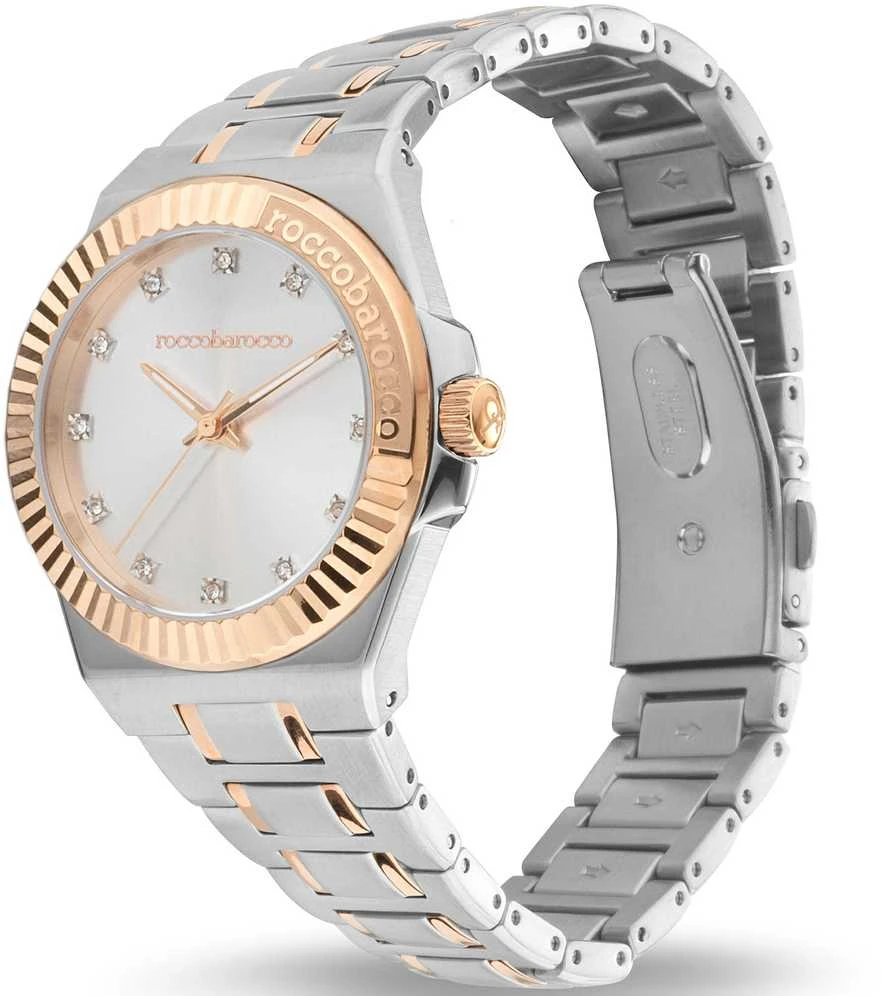 Rocco Barocco Laikrodis moterims ROCCOBAROCCO RB.5041L-03M+ dėžutė(zo509b)