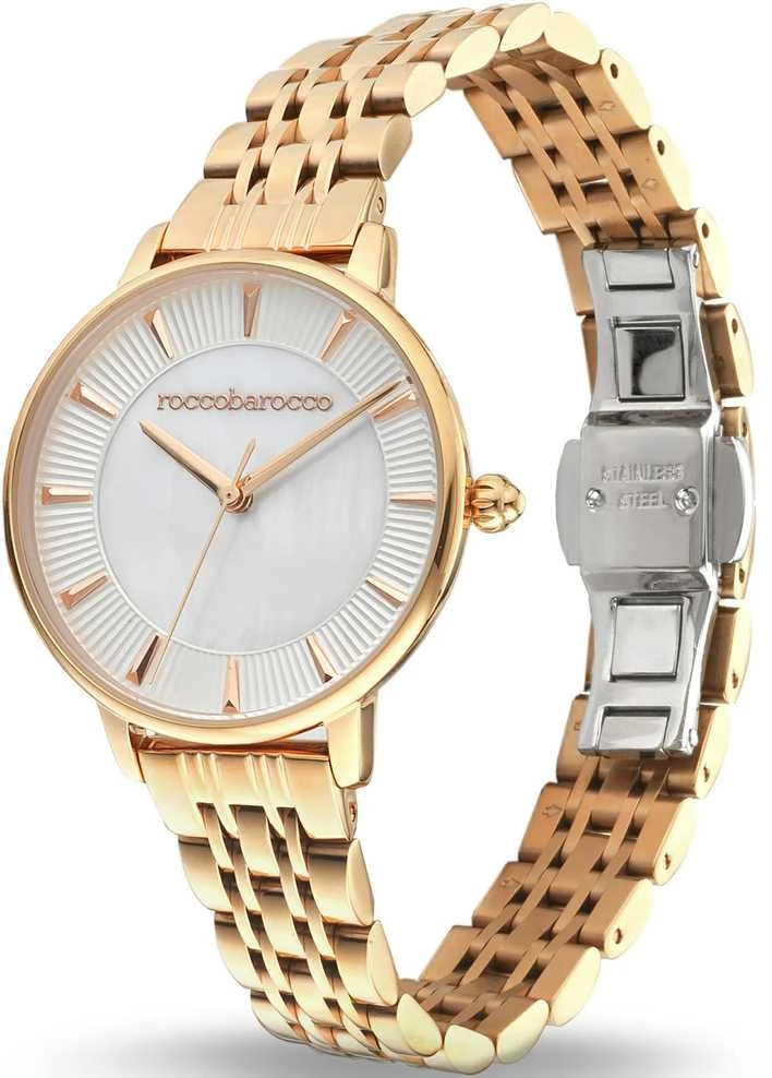 Rocco Barocco Laikrodis moterims ROCCOBAROCCO dėžutėSET RB.4659L-03M(zo506c)