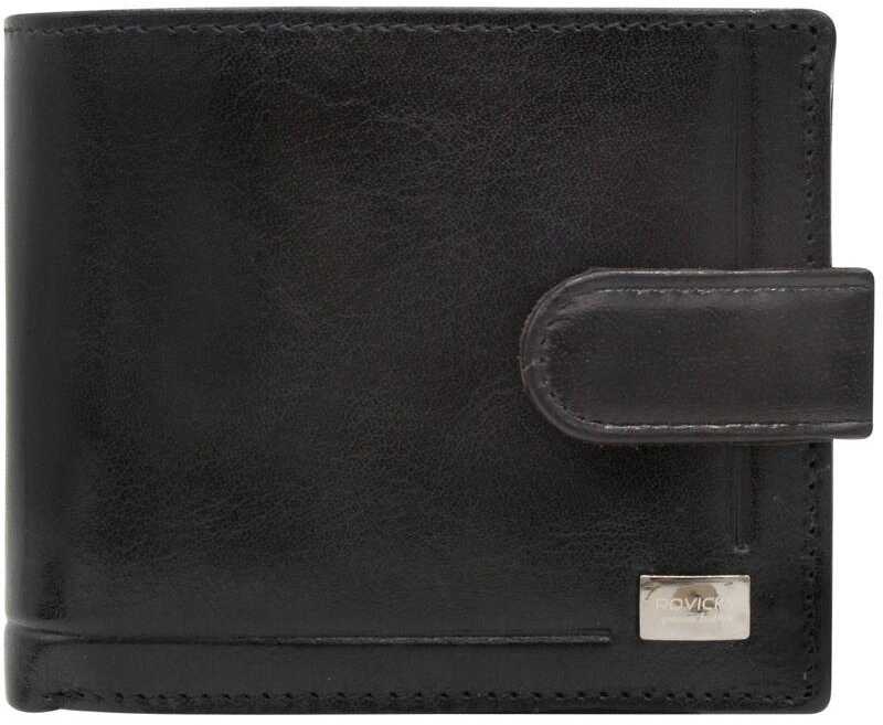 Rovicky Portfel skórzany PC-107L-BAR-2526 Juodas