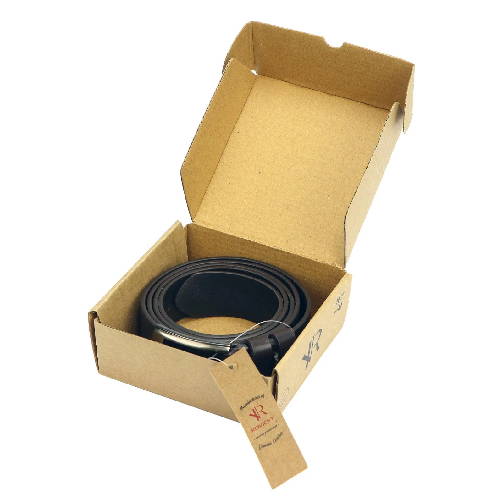 Diržas vyrams Rovicky RPM-05-PUM BROWN
