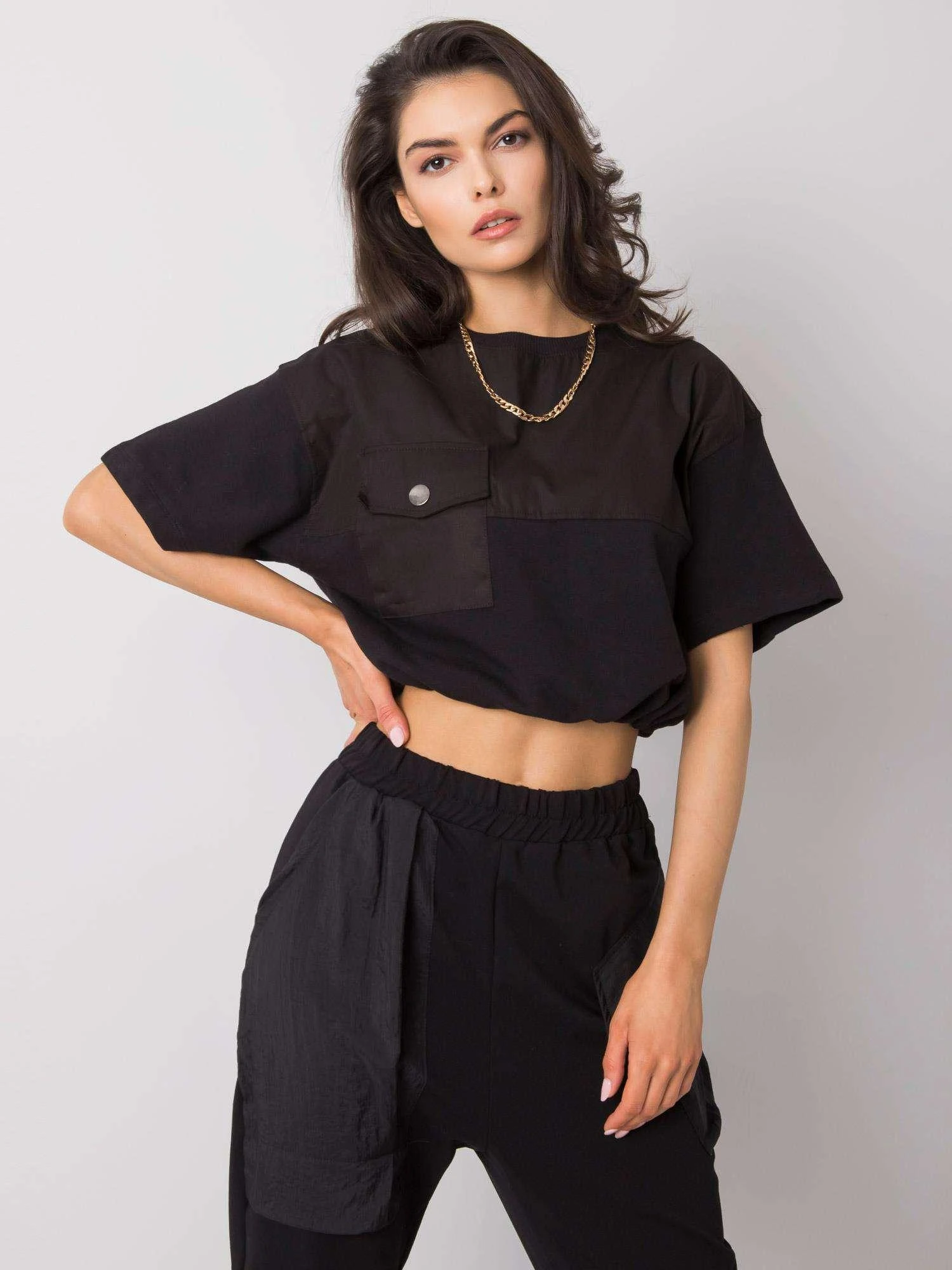 Rue Paris Megztinis-217-BL-24290.80P-juodas
