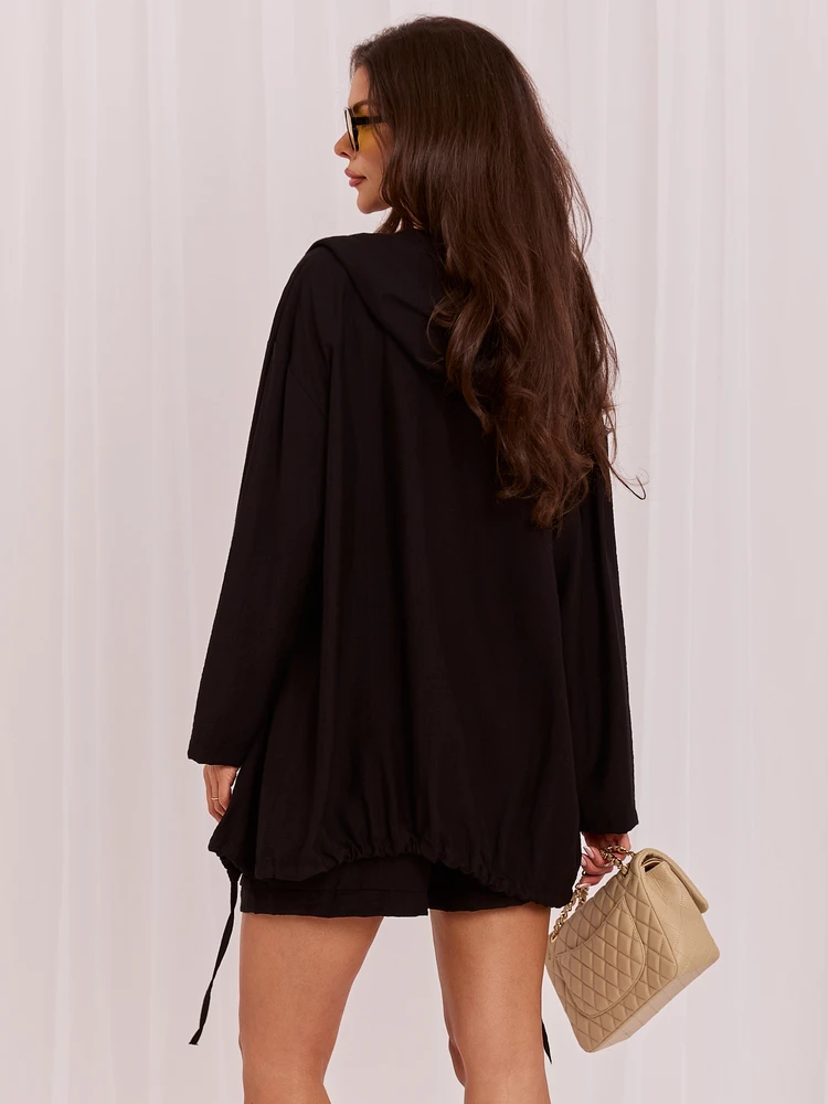 Rue Paris Bluza-IT-BL-10362.24-juoda