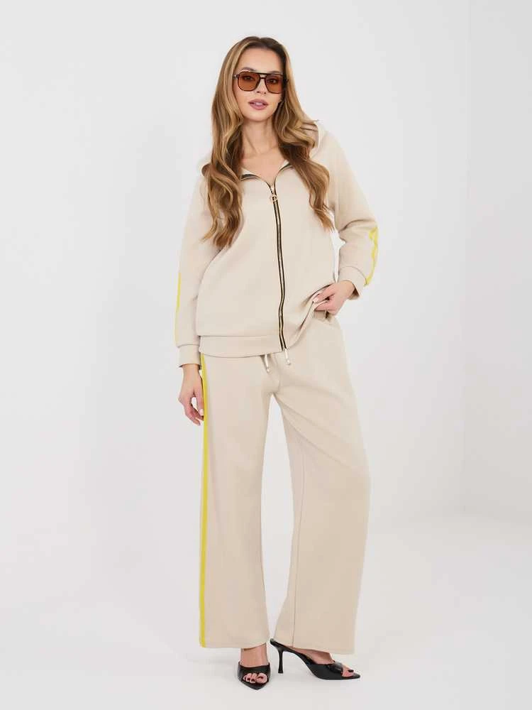 Rue Paris Bluza-IT-BL-21782.84-smėlio spalva