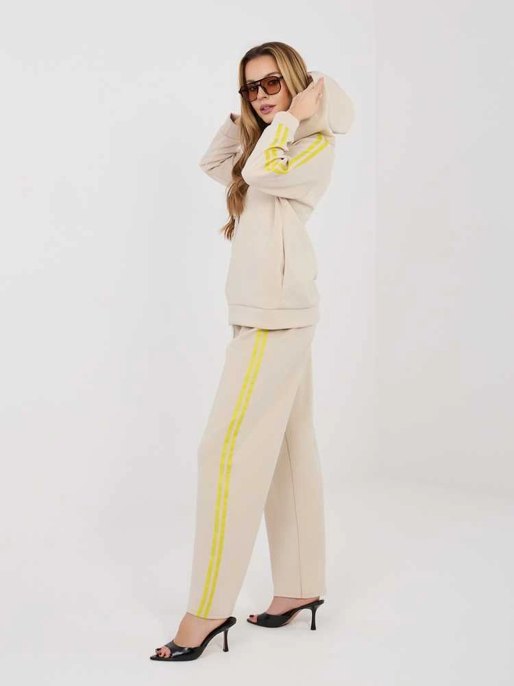 Rue Paris Bluza-IT-BL-21782.84-smėlio spalva