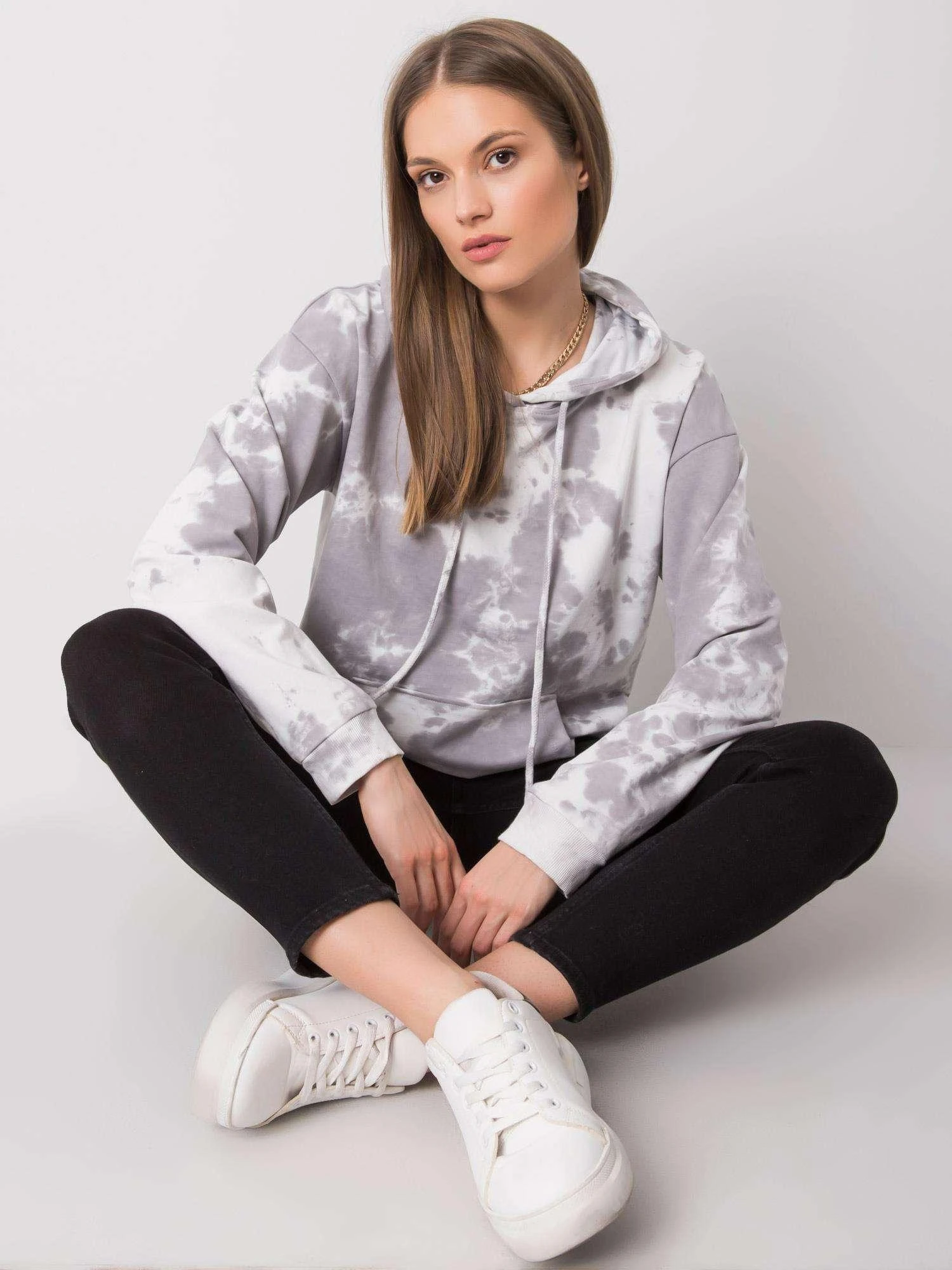 Rue Paris Megztinis-LC-BL-1109.15X-pilkas