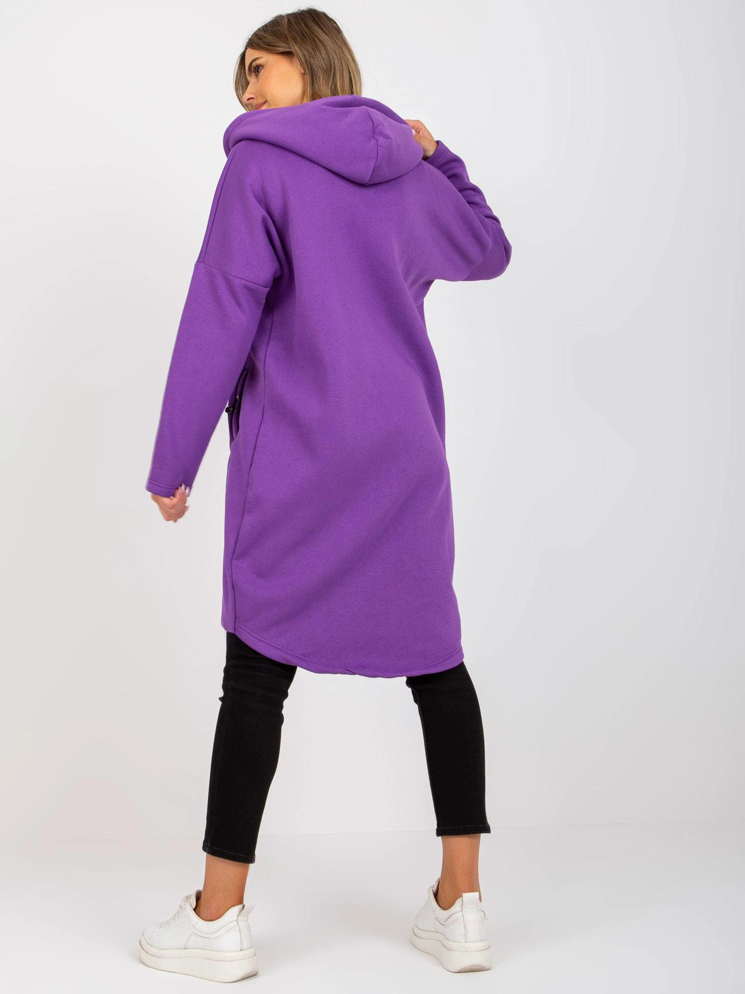 Rue Paris Megztinis-RV-BL-4858-1.99P-violetinė