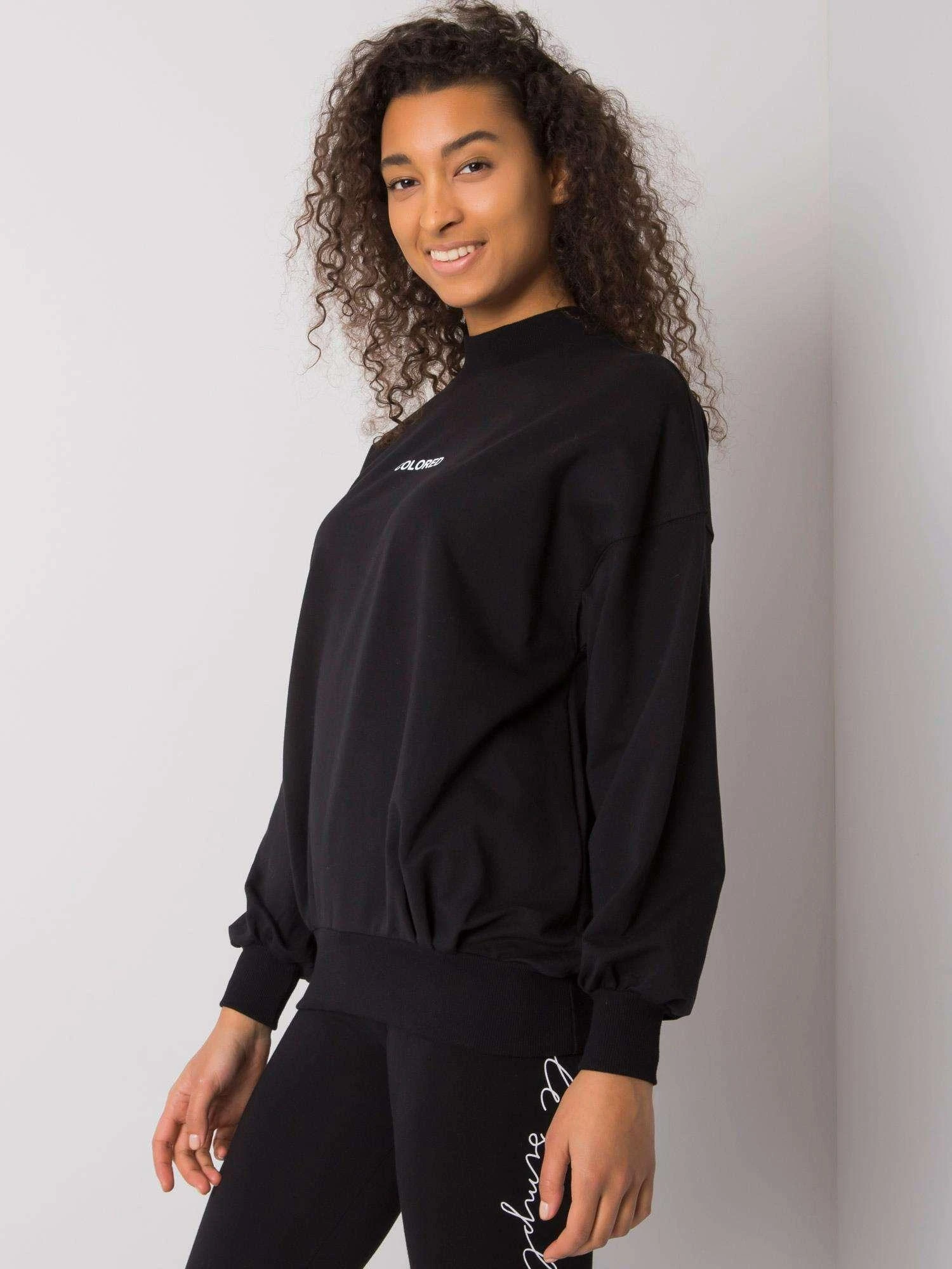 Rue Paris Megztinis-RV-BL-7323.00X-juodas