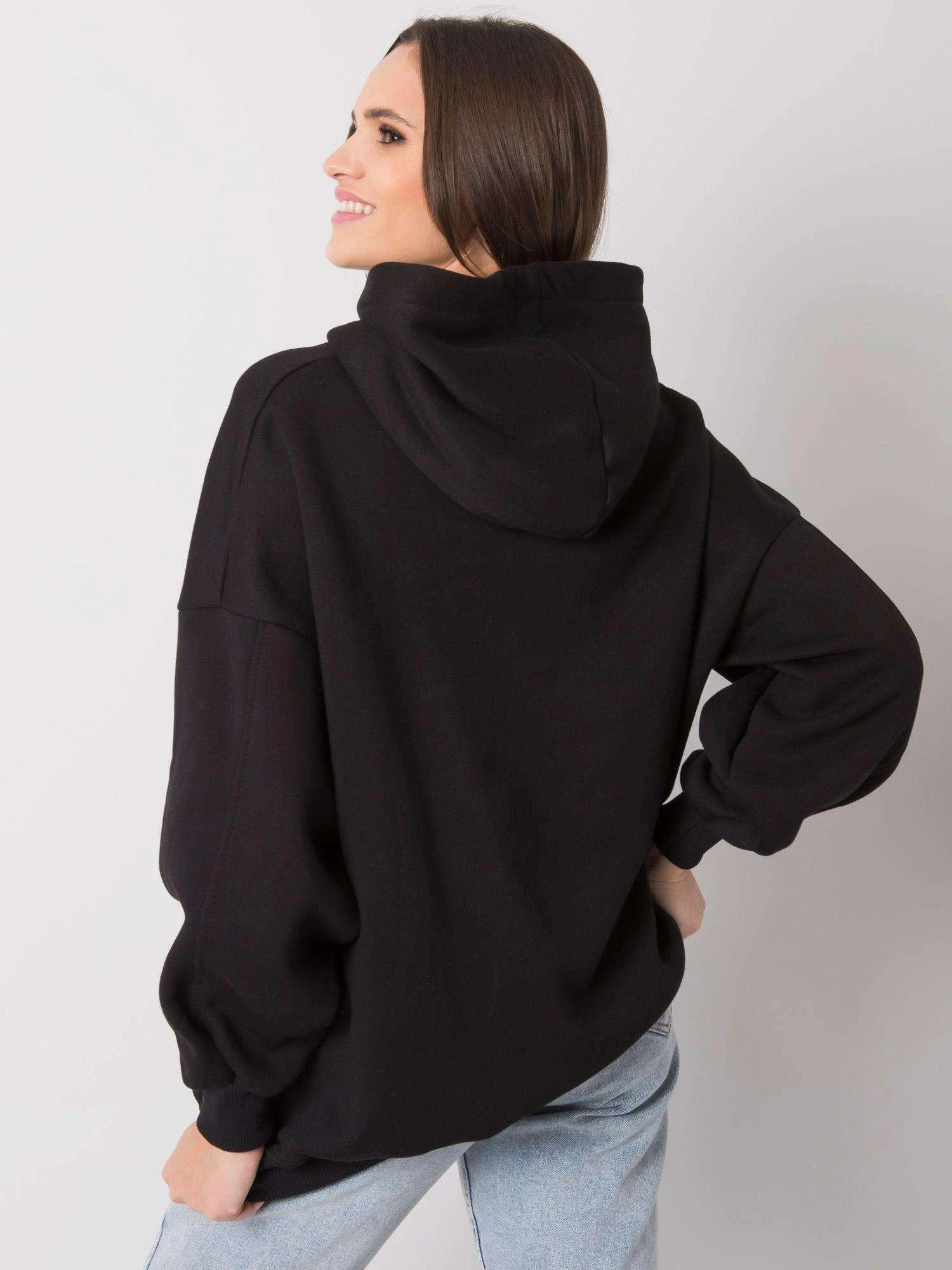 Rue Paris Megztinis-RV-BL-7357.35X-juodas