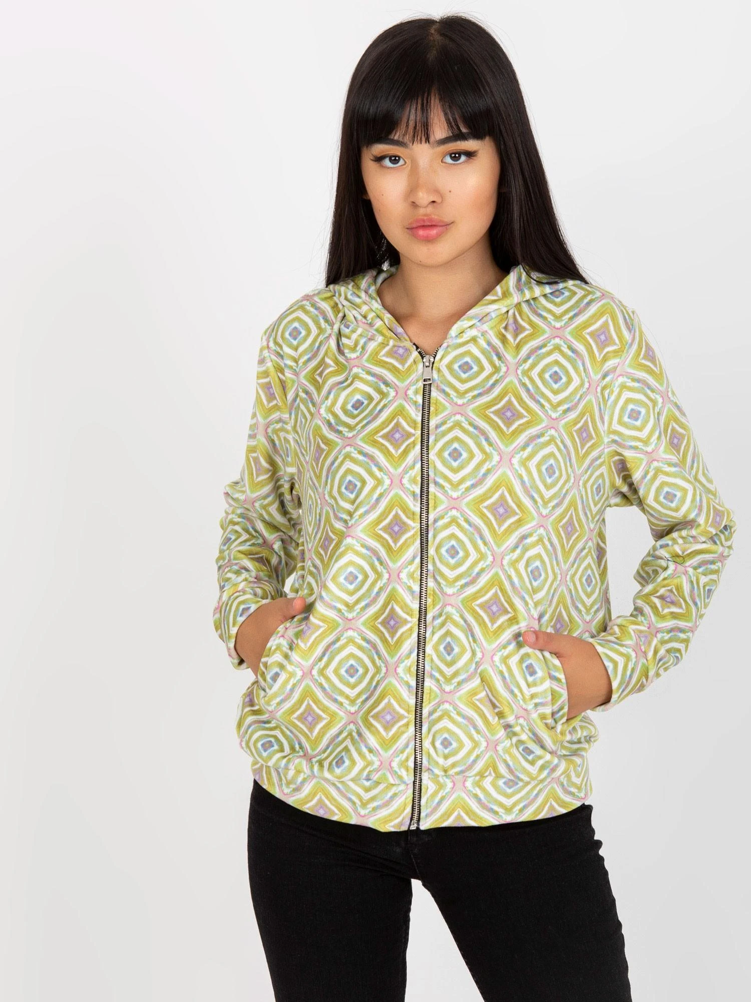 Rue Paris Megztinis-RV-BL-8187.28-lime