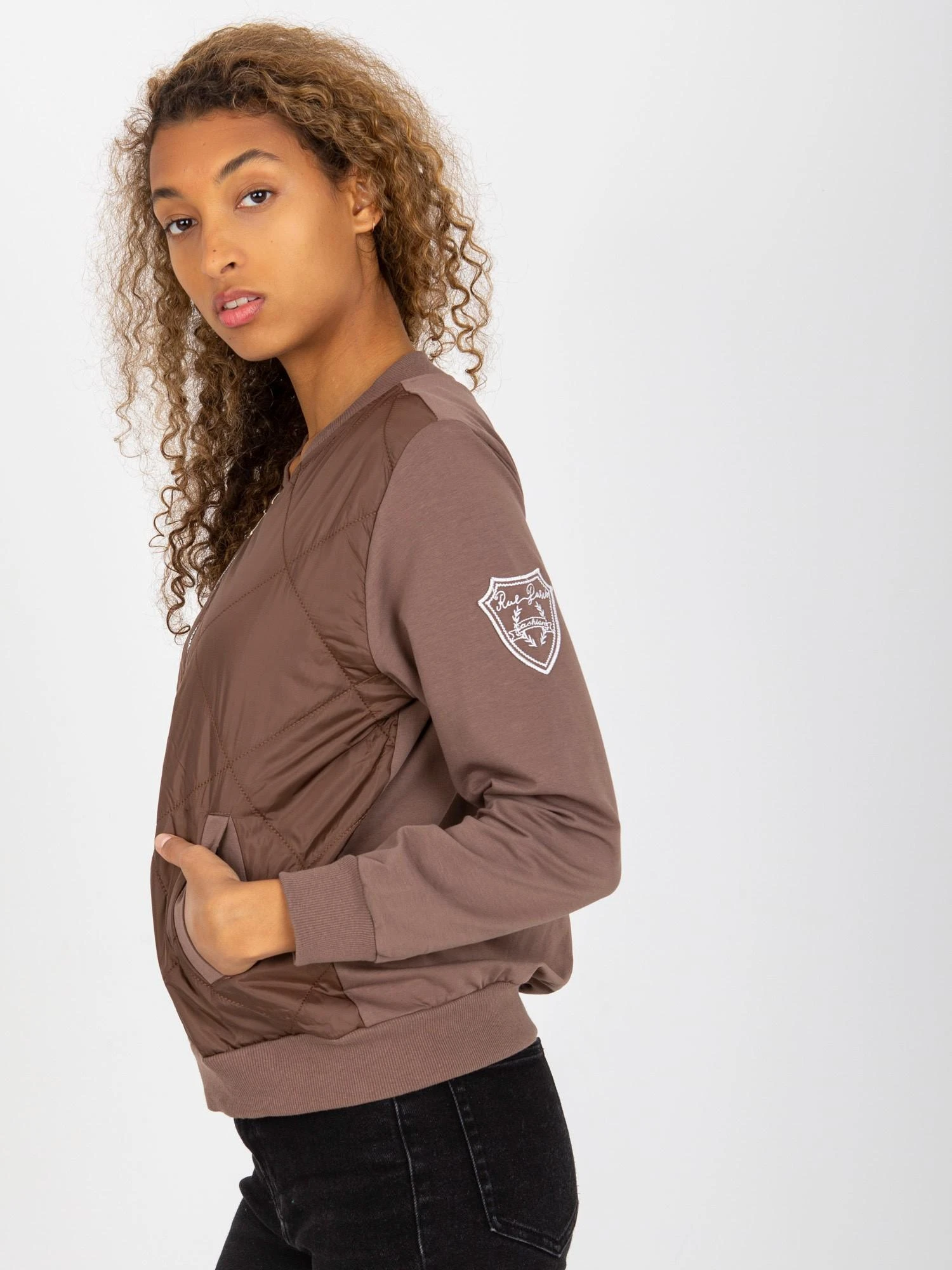 Rue Paris Megztinis-RV-BL-8225.88-rudas