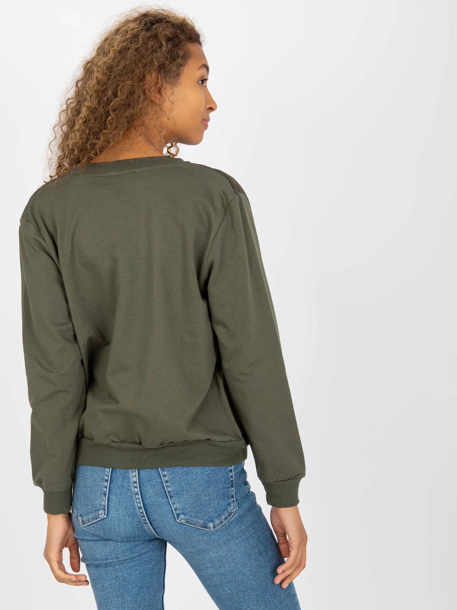 Rue Paris Megztinis-RV-BL-8229.69P-khaki