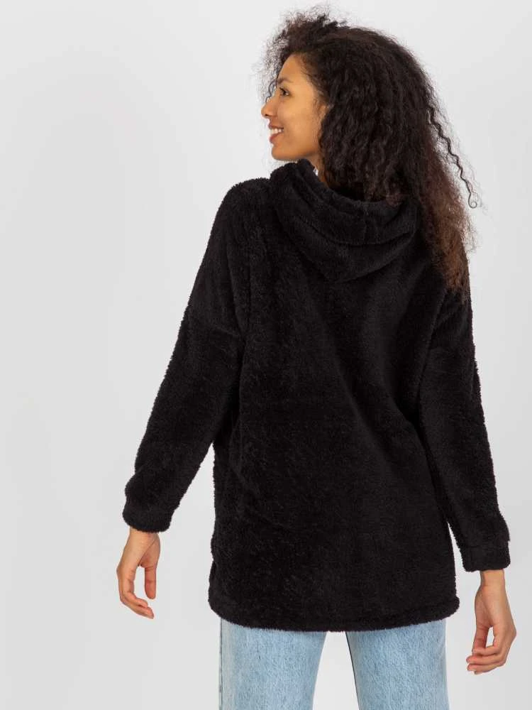 Rue Paris Megztinis-RV-BL-8435.96P-juodas