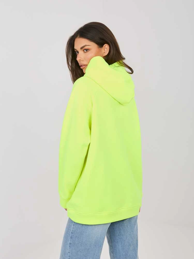 Rue Paris Džemperis moterims-RV-BL-A1034.30-fluo geltona