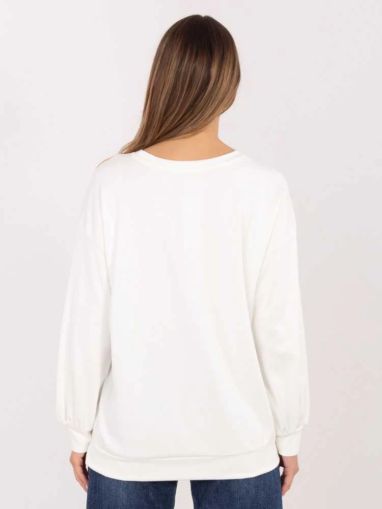 Rue Paris Bluza-RV-BL-A1218.11P-ecru