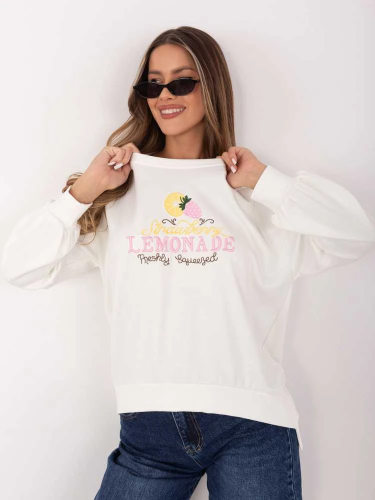 Rue Paris Bluza-RV-BL-A1218.11P-ecru