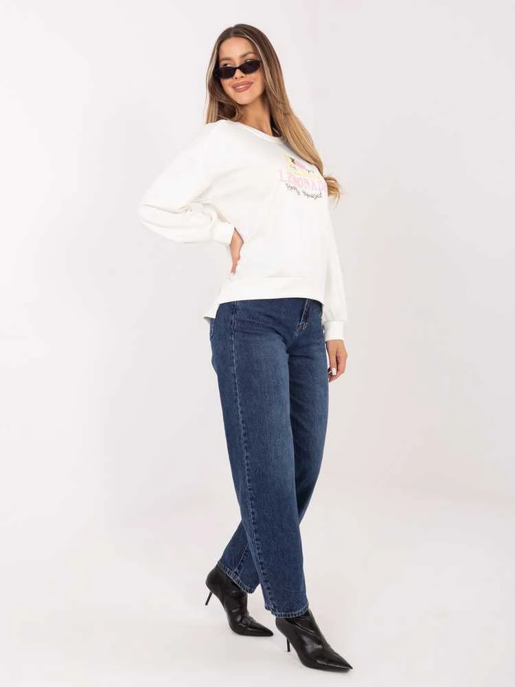 Rue Paris Bluza-RV-BL-A1218.11P-ecru