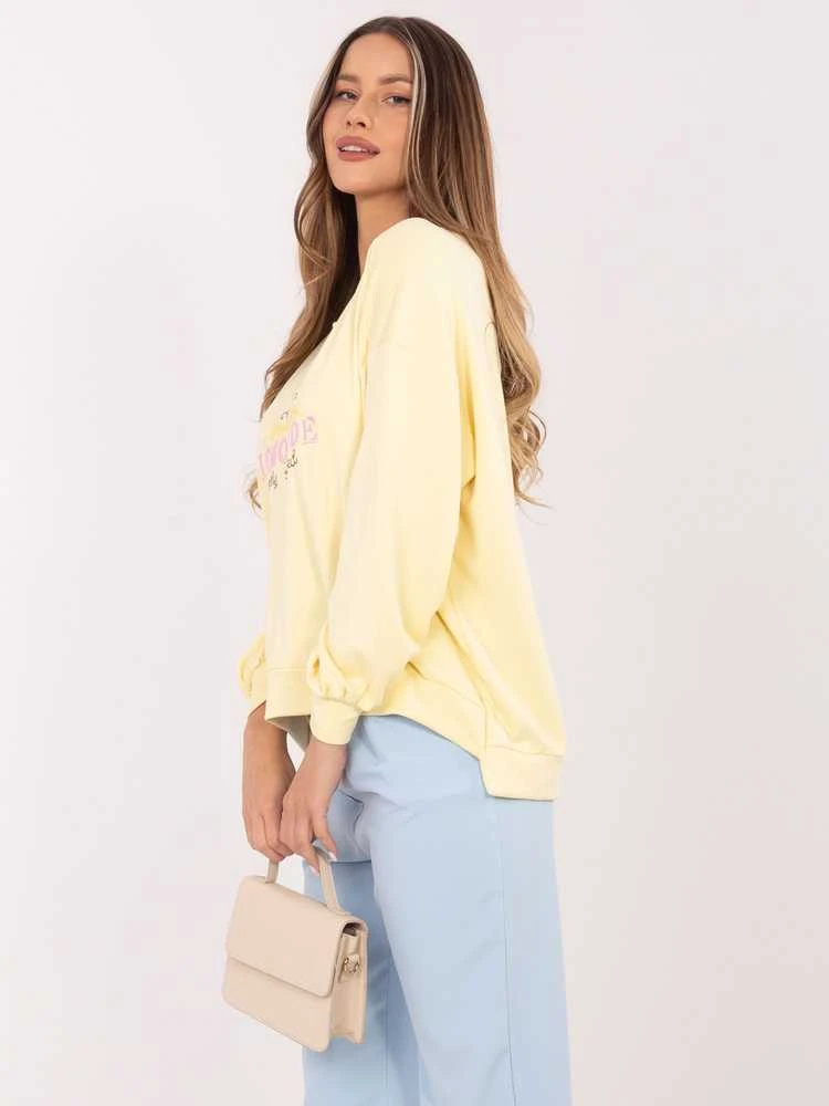 Rue Paris Bluza-RV-BL-A1218.11P-jasny geltona
