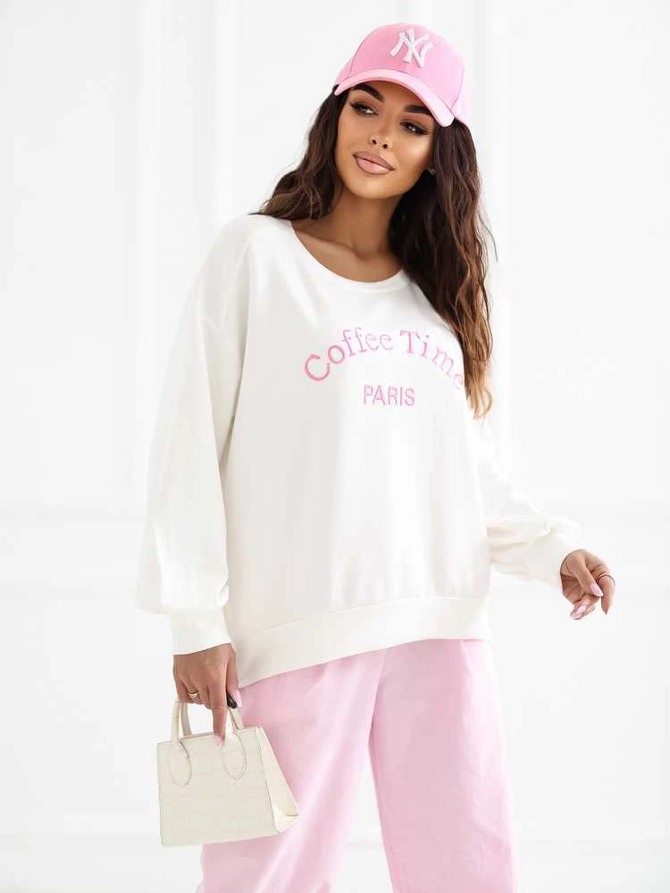 Rue Paris Bluza-RV-BL-A1220.11-ecru