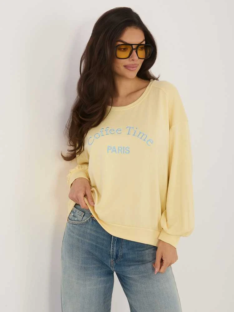 Rue Paris Bluza-RV-BL-A1220.11-jasny geltona