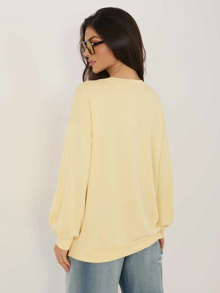 Rue Paris Bluza-RV-BL-A1220.11-jasny geltona
