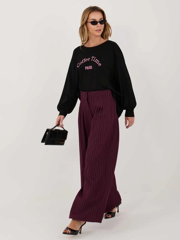 Rue Paris Bluza-RV-BL-A1220.11-juoda