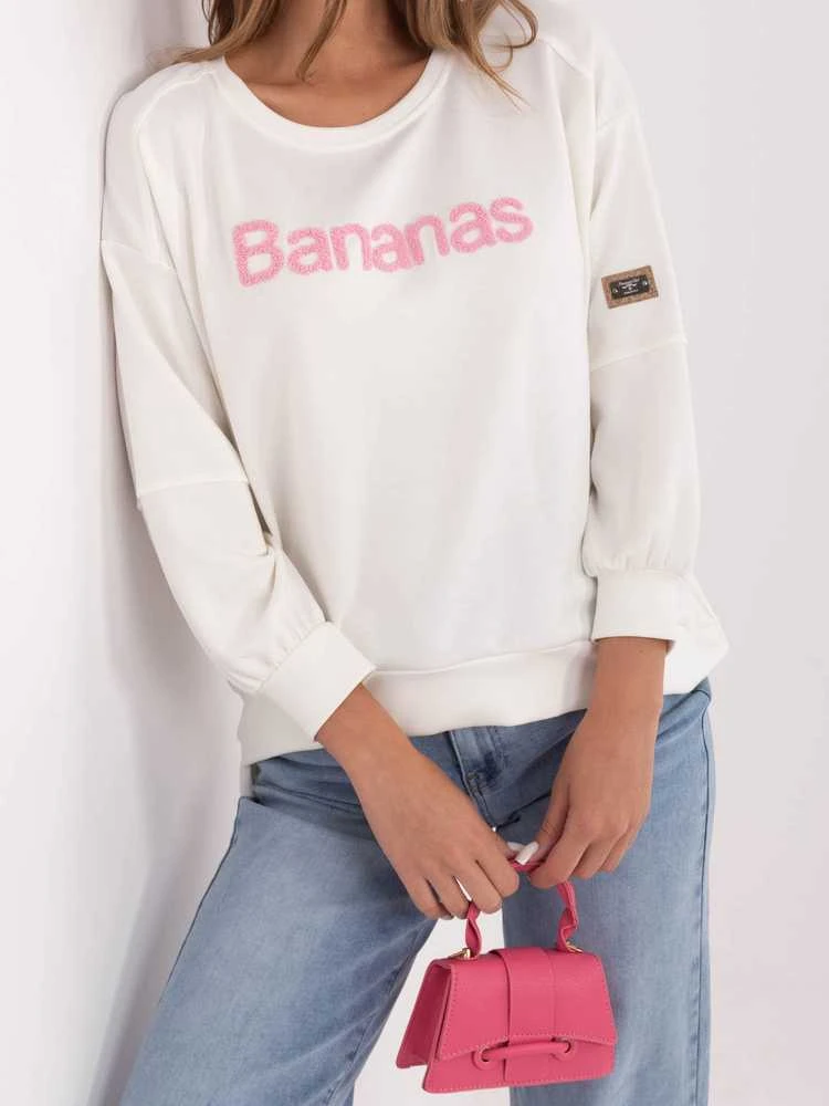 Rue Paris Bluza-RV-BL-A1221.13-ecru