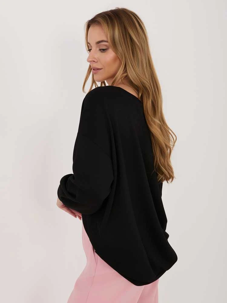 Rue Paris Bluza-RV-BL-A1221.13-juoda