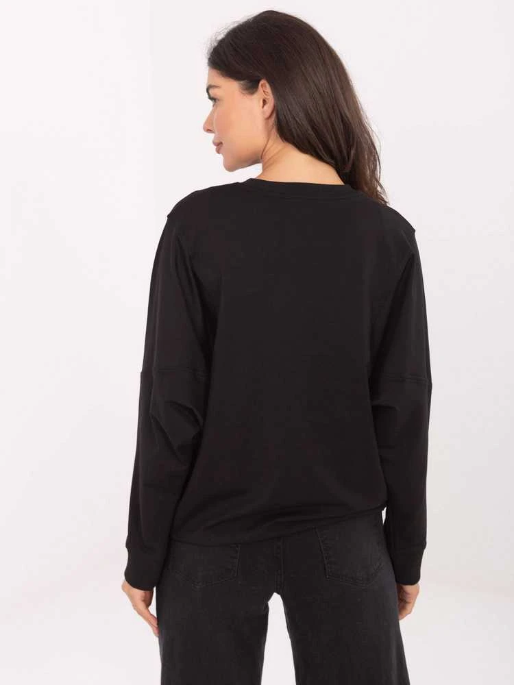 Rue Paris Bluza-RV-BL-A877.19P-juoda