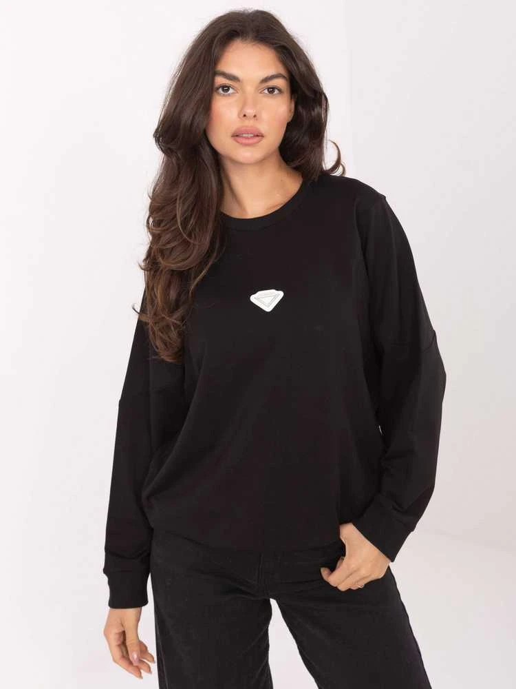 Rue Paris Bluza-RV-BL-A877.19P-juoda