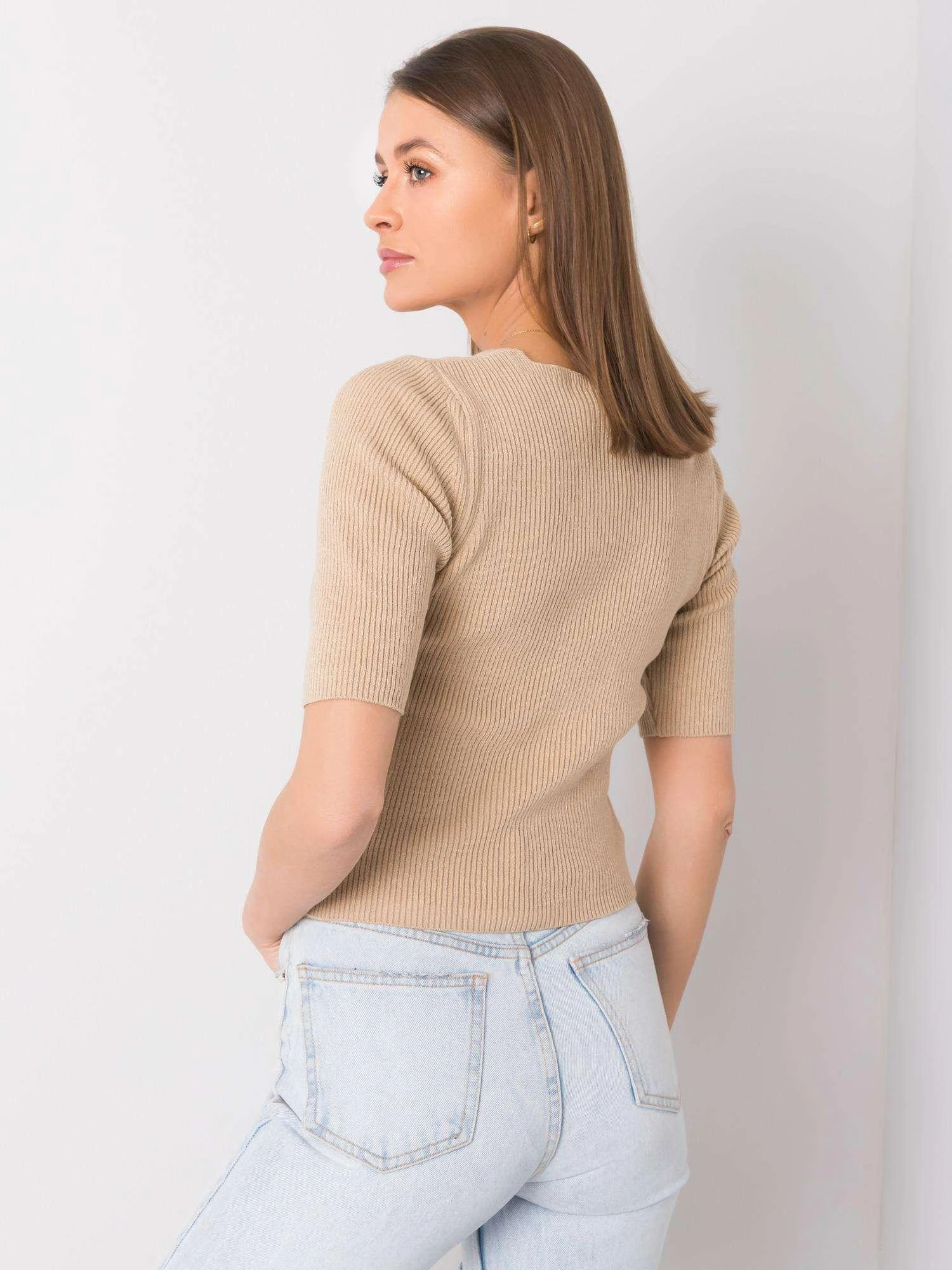Rue Paris Palaidinė-251-BZ-10057.50-smėlio spalvos