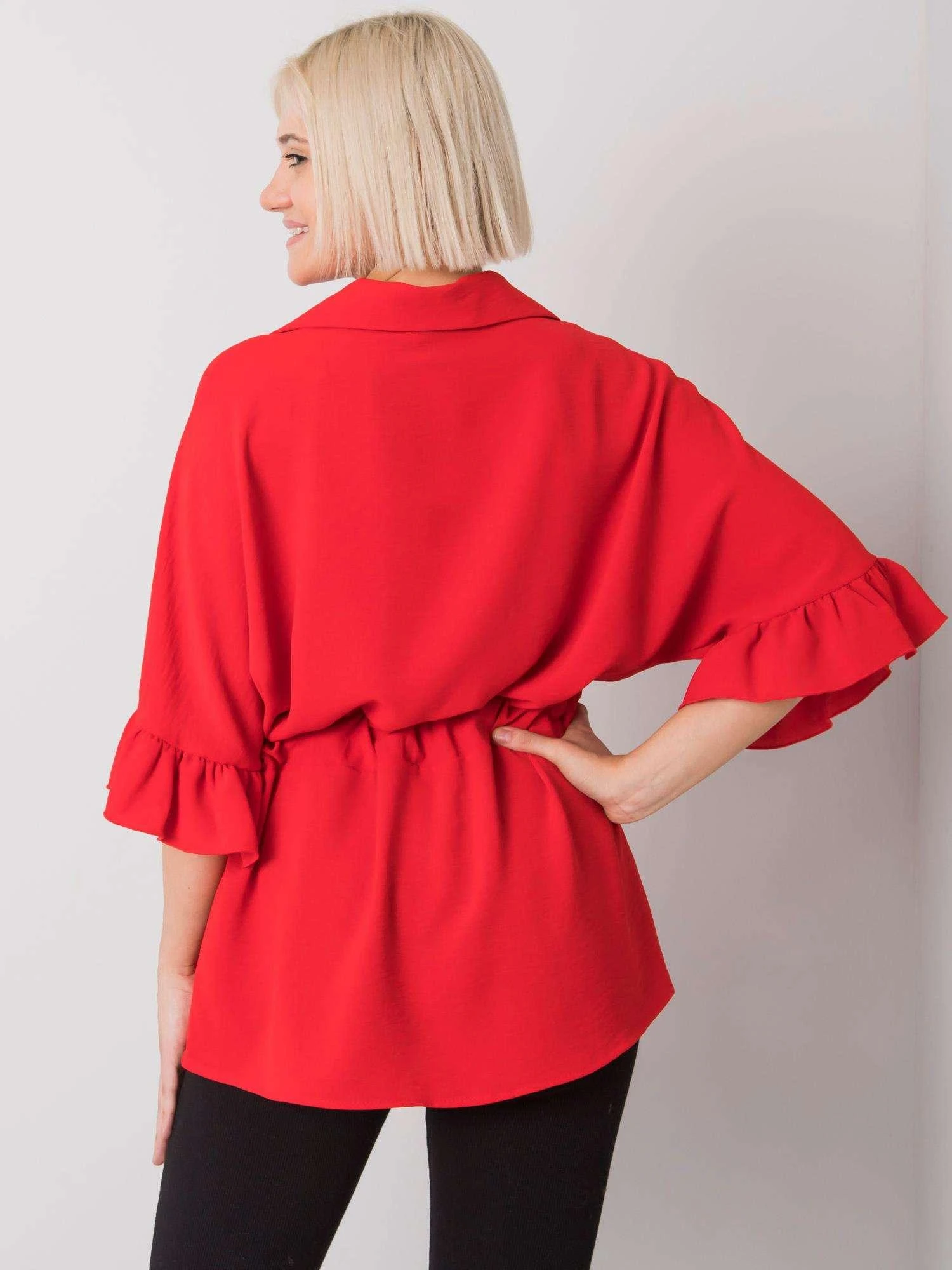Rue Paris Palaidinė-CHA-BZ-3576.25-raudona
