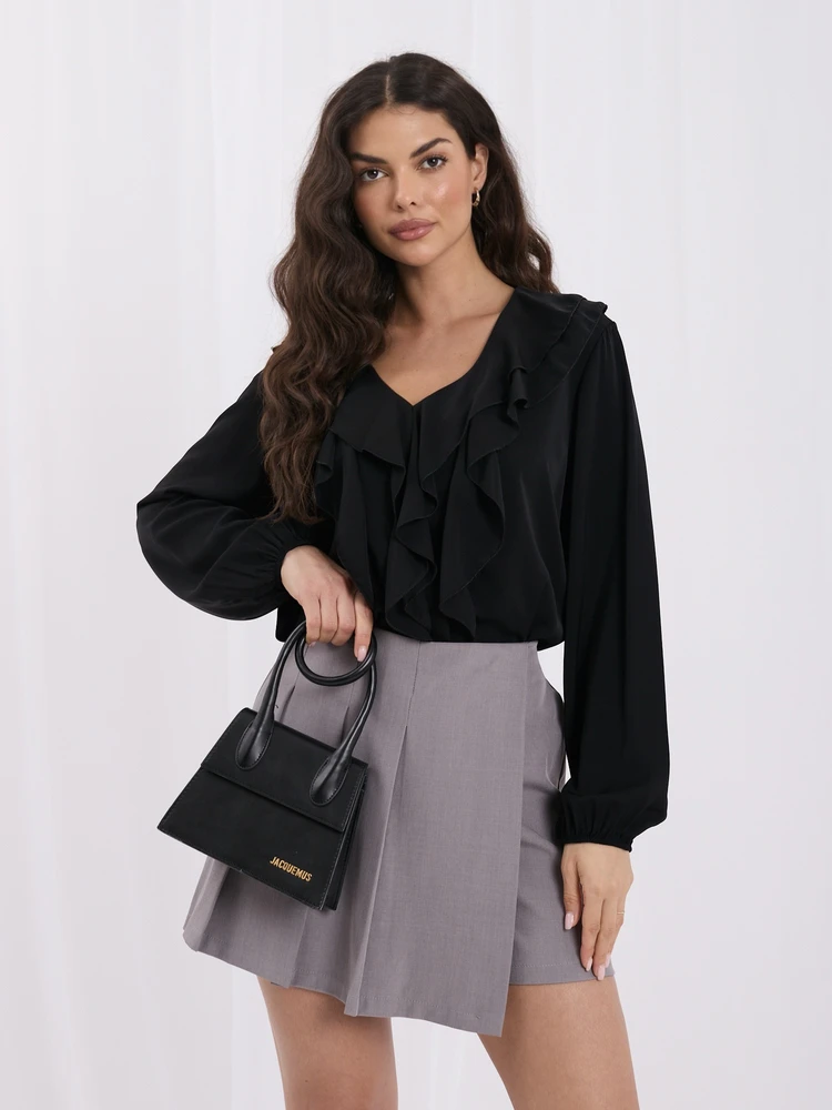 Rue Paris Bluzka-MI-BZ-3261.23-juoda