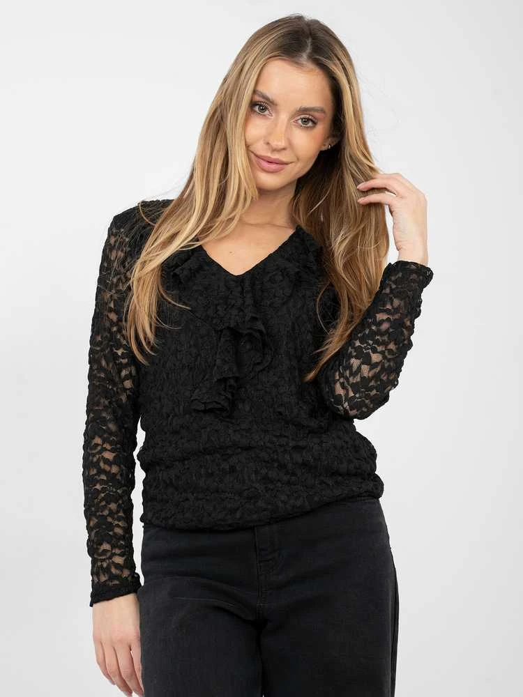 Rue Paris Bluzka-MI-BZ-M6713.86-juoda